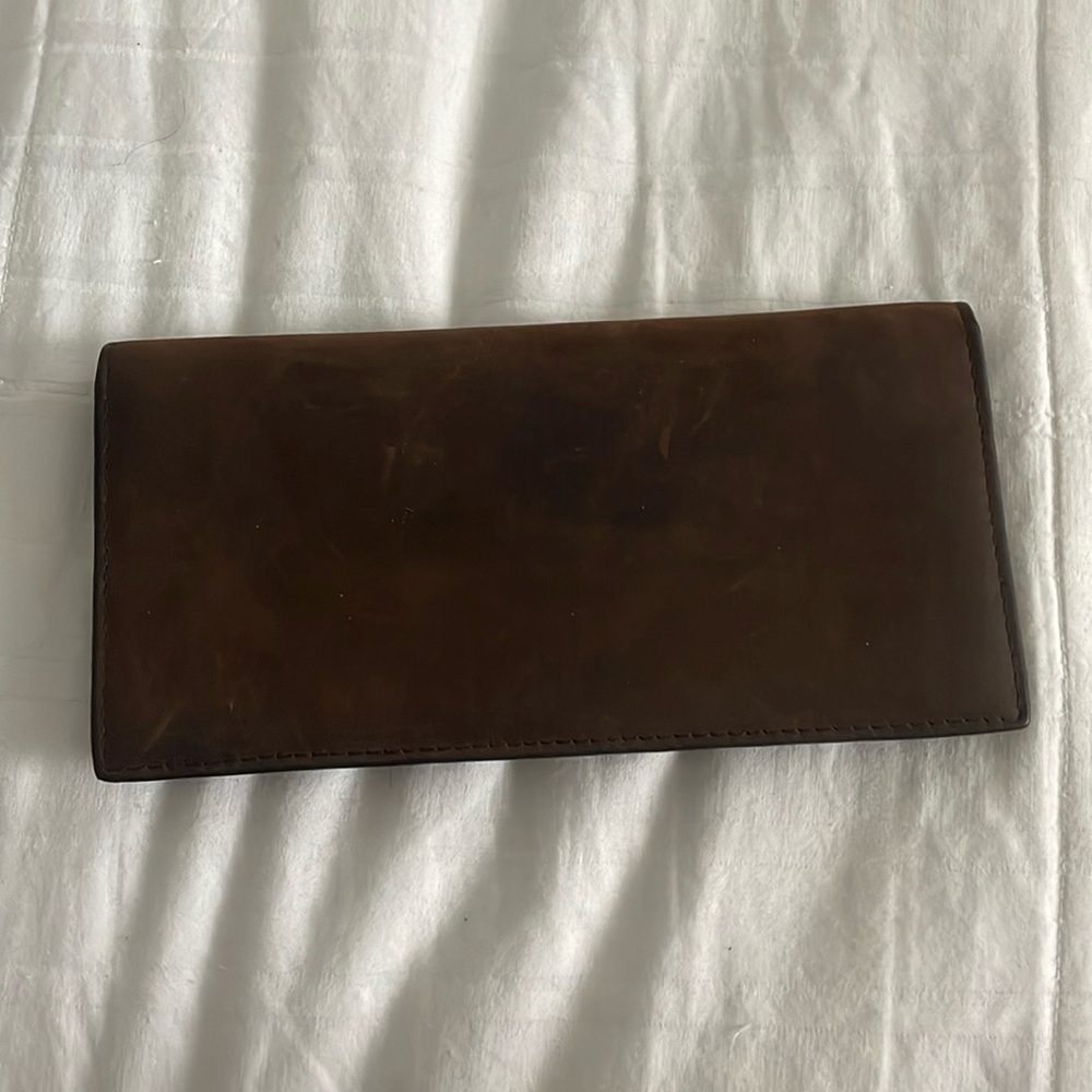 Faux leather wallet